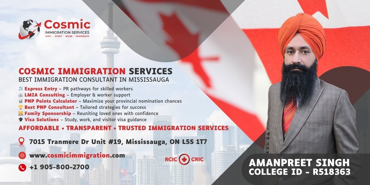 Cosmic Immigration Services Named Best Immigration Consultant in Mississauga for Affordable and Trusted Solutions